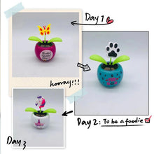 Load image into Gallery viewer, Solar Automatic Swing Solar Flower Car Ornaments
