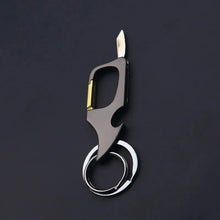 Load image into Gallery viewer, Men's Multifunctional Keychain Bottle Opener Anti-Lost Car Key Ring Creative Waist Hanging Design
