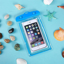 Load image into Gallery viewer, Waterproof Phone Case Universal Mobile Cover case For iPhone 13 Pro Max Phone Bag Underwater Case Phone Plastic Waterproof Underwater Pouch for Mobile Phone Case &amp; Strap
