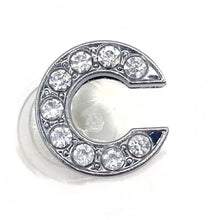 Load image into Gallery viewer, 1pcs Metal Shoes Charms Accessories Garden Rhinestones Letters Shoe Decorations Diy Charm For Crocs Pins Chain X-mas Women Gifts
