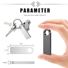 Load image into Gallery viewer, New 2025 Metal Pen Drive 2TB Cle Usb Flash Drives 1TB High Speed Pendrive 512TB 128GB Memoria Usb 3.0 For xiaomi mijia equipment
