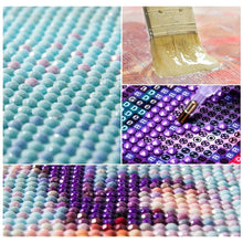 Load image into Gallery viewer, 5D Diamond Painting Kit - Aurora Landscape Mosaic, Full Round Drill for DIY Home Decor

