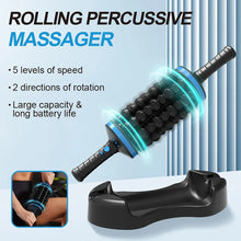 Load image into Gallery viewer, Cordless Roller Body Massager – 360 Percussive Relaxer
