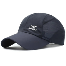 Load image into Gallery viewer, UV Protection Baseball Cap – Quick-Dry Breathable Strapback for Outdoors
