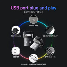 Load image into Gallery viewer, Mini USB LED Car Light – Colorful Interior Atmosphere &amp; Emergency Lamp
