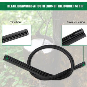 Car Wiper blade Insert Natural Rubber Strip Windshield strips (Refill) 8mm 6mm 14"16"17"18"19"20"21"22"24"26"28" Car Accessories