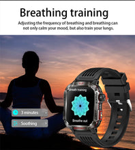 Load image into Gallery viewer, New For Huawei Xiaomi Military GPS Smart Watch Men Flashlight Compass Waterproof Outdoor Sport Tracker Bluetooth Call Smartwatch

