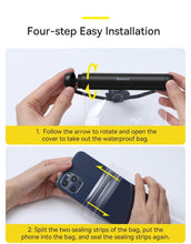 Load image into Gallery viewer, Waterproof Cell Phone Pouch Case Universal Dry Bag for iPhone IPX8 Waterproof Phone Bag Case For iPhone 13 12 Universal Swimming Underwater Diving Phone Pouch Bag Case
