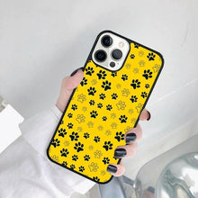 Load image into Gallery viewer, Dog Foot Print Colorful Pattern Phone Case For Iphone 14 Se 2020 Xr Xs 11 12 13 Mini Pro Max 6 7 8 Plus  Ultra Designer Printed Hard Back Case
