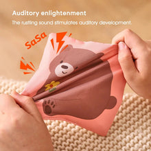 Load image into Gallery viewer, Montessori Cloth Busy Box Animal Tissue Toy
