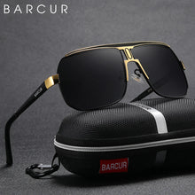 Load image into Gallery viewer, BARCUR Polarized Sports Sunglasses for Men Fashionable Fishing Driving Hiking and Outdoor Eyewear UV400 Protection Gradient Lenses
