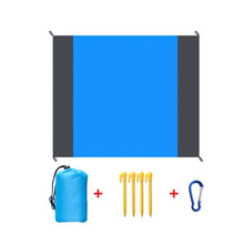 Load image into Gallery viewer, Sandproof Beach Blanket Waterproof Picnic Mat (200×210cm) – Lightweight Outdoor Camping &amp; Travel Mat

