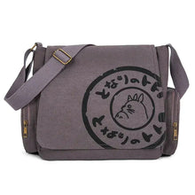 Load image into Gallery viewer, Vintage Cartoon Canvas Messenger Bag – Large Capacity Tote Handbag
