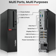 Load image into Gallery viewer, Lenovo ThinkCentre Desktop Intel PC i5-6th 3.6GHz Win11
