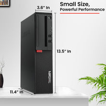Load image into Gallery viewer, Lenovo ThinkCentre Desktop Intel PC i5-6th 3.6GHz Win11
