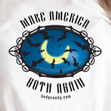Load image into Gallery viewer, Make America Goth Again White Tee Shirt
