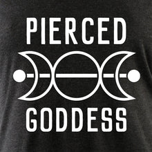 Load image into Gallery viewer, Pierced Goddess Tapered Long Sleeve Hoodie
