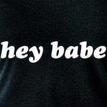 Load image into Gallery viewer, Hey Babe Tapered Long Sleeve Hoodie
