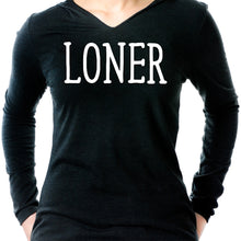 Load image into Gallery viewer, Loner Tapered Long Sleeve Hoodie

