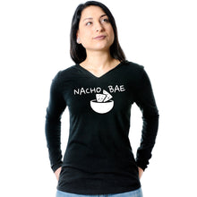 Load image into Gallery viewer, Nacho Bae Tapered Long Sleeve Hoodie
