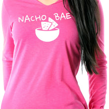 Load image into Gallery viewer, Nacho Bae Tapered Long Sleeve Hoodie
