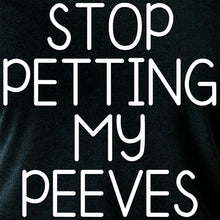 Load image into Gallery viewer, Stop Petting My Peeves Tapered Long Sleeve Hoodie
