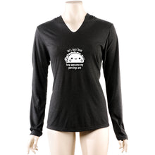 Load image into Gallery viewer, Let's Taco 'bout My Piercings Tapered Long Sleeve Hoodie
