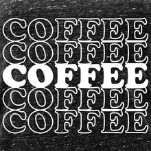 Load image into Gallery viewer, Coffee Coffee Coffee Coffee Coffee Black Gray Cosmic Twist Back Tank Top
