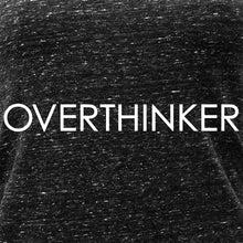 Load image into Gallery viewer, Overthinker Black Gray Cosmic Twist Back Tank Top
