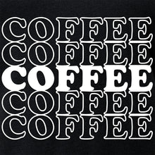 Load image into Gallery viewer, Coffee Coffee Coffee Coffee Coffee V-Neck Tee Shirt
