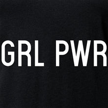 Load image into Gallery viewer, GRL PWR Black V-Neck Tee Shirt
