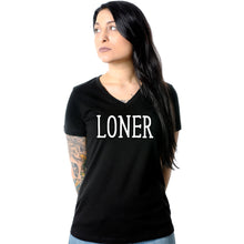 Load image into Gallery viewer, Loner Tapered V-Neck Tee Shirt
