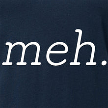 Load image into Gallery viewer, Meh. Black Tapered V-Neck Tee Shirt
