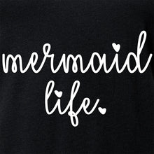 Load image into Gallery viewer, Mermaid Life Tapered V-Neck Tee Shirt

