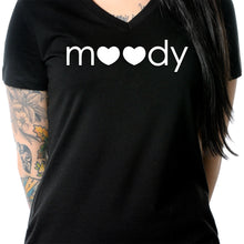 Load image into Gallery viewer, Moody Tapered V-Neck Tee Shirt
