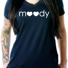 Load image into Gallery viewer, Moody Tapered V-Neck Tee Shirt
