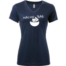 Load image into Gallery viewer, Nacho Bae Tapered V-Neck Tee Shirt
