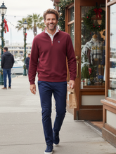 Load image into Gallery viewer, Turnberry Quarter Zip Smooth Knit
