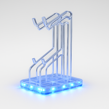 Load image into Gallery viewer, Nebula Dock - Charging Rack &amp; Organizer w/ Glowing LED Light
