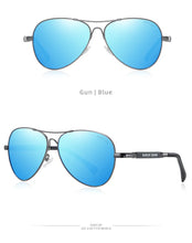 Load image into Gallery viewer, BARCUR Polarized Pilot Sunglasses for Men – Stylish Anti Blue Light UV400 Protection Gradient Mirror Lens Stainless Steel Trendy Frame – Fashion Aviator Sun Glasses for Men Ideal for Driving Travel Summer &amp; Outdoor Activities
