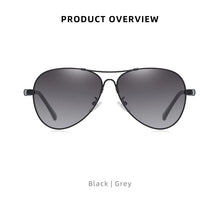 Load image into Gallery viewer, BARCUR Polarized Pilot Sunglasses for Men – Stylish Anti Blue Light UV400 Protection Gradient Mirror Lens Stainless Steel Trendy Frame – Fashion Aviator Sun Glasses for Men Ideal for Driving Travel Summer &amp; Outdoor Activities
