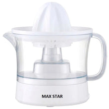 Load image into Gallery viewer, Max Star electric orange juicer MS-6110 40W removable container capacity of 0.5L two-way quality and resistance automatic juice juicer electric kitchen appliances
