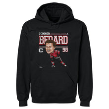 Load image into Gallery viewer, Connor Bedard Chicago Cartoon WHT

