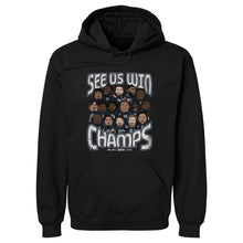Load image into Gallery viewer, Seattle Football 2025 Champs Cartoon WHT
