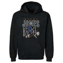 Load image into Gallery viewer, Reece James Chelsea FC Outline Number WHT
