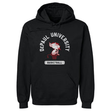Load image into Gallery viewer, DePaul Blue Demons Mascot Basketball WHT
