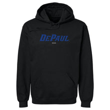 Load image into Gallery viewer, DePaul Blue Demons Wordmark Royal WHT
