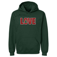 Load image into Gallery viewer, Christmas LOVE Christmas Plaid WHT
