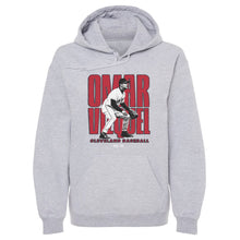 Load image into Gallery viewer, Omar Vizquel Cleveland Player Name WHT
