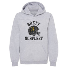 Load image into Gallery viewer, Brett Norfleet College Helmet Font
